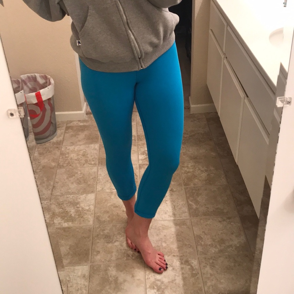 Lululemon wunder under crop (reversible)